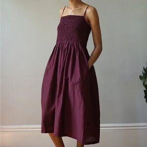 NWT!!! M. Patmos Hester dress in sold out mulberry, size small